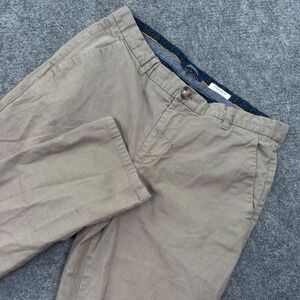 Bonobo Chino Pants Size 42W x 32L Tan Straight Fit Cotton Stretch Men's